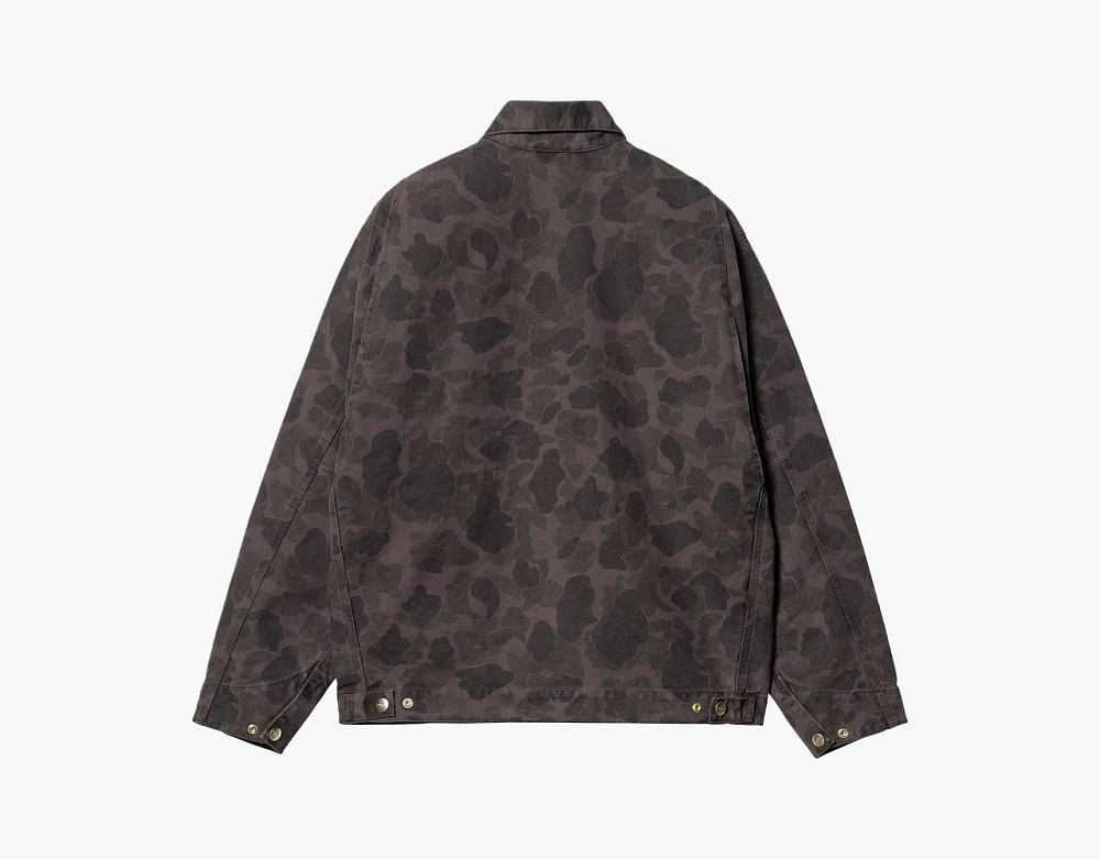 Carhartt WIP Duck Detroit Jacket Brown Camo