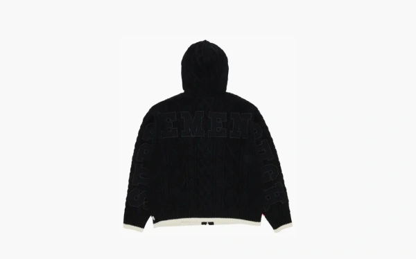 Supreme x Goodenough Zip Up Hooded Sweater Black 