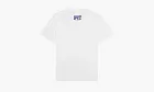 Bape Logo Monogram Tee White/Navy