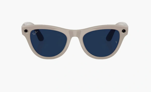 Ray-Ban Meta Skyler Sunglasses Shiny Chalky Gray / Transitions Sapphire (Size 52)  Ray-Ban Meta Skyler Sunglasses Shiny Chalky Gray / Transitions Sapphire (Size 52)