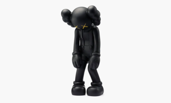 Kaws Small Lie Companion Vinyl Figure Black 