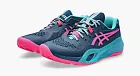 Asics Gel Resolution X Padel Mako Blue Hot Pink