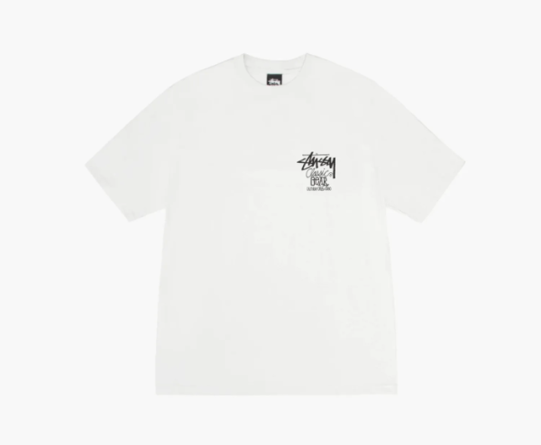 Stussy Classic Gear Pigment Dyed Tee Natural  Stussy Classic Gear Pigment Dyed Tee Natural