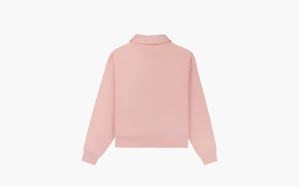 Sporty & Rich Rizzoli Cropped Polo Ballet Pink/White 