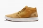 Timberland Davis Square Chukka Leather And Fabric Boots "Wheat" 