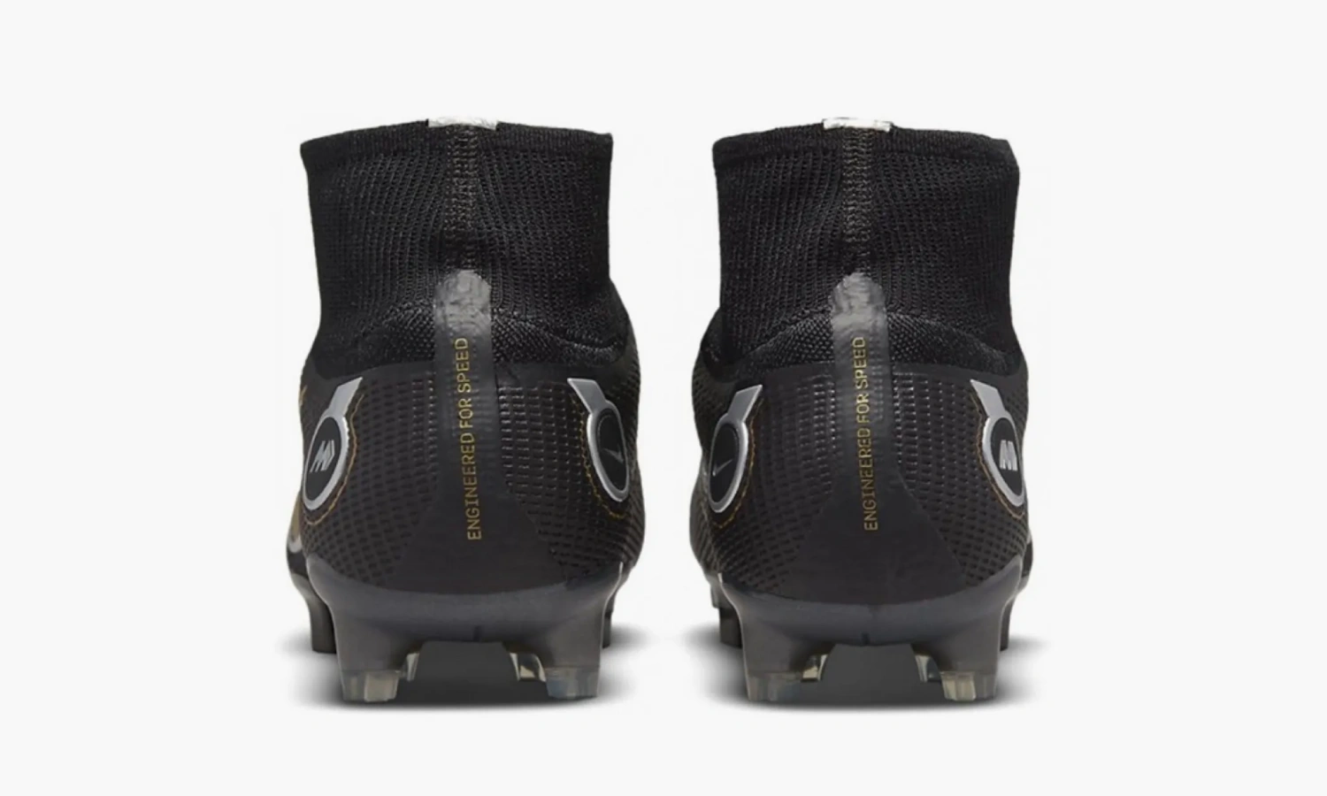 Nike Mercurial Superfly 8 Fg Black Metallic Silver Gold 