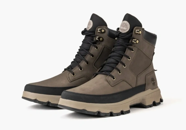 Timberland Originals Ultra Greenstride Waterproof Boots Dark Grey Nubuck 