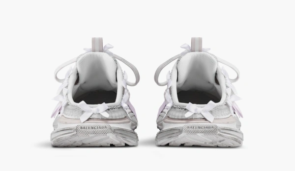 Balenciaga 3XL Lace Mule WMNS White Light Pink