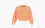 Sporty & Rich Cropped Sweatshirt "Orange" 