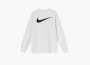 Stussy x Nike Crossover Round Neck Pullover Long Sleeve White 