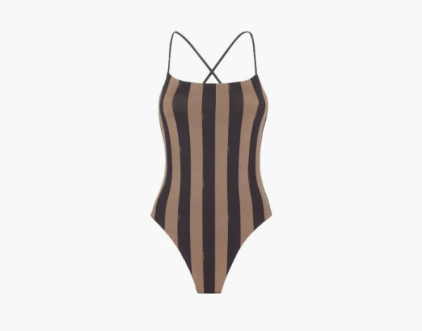 Fendi Swimsuit Brown 