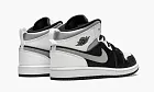 Air Jordan 1 Mid PS White Shadow Kids
