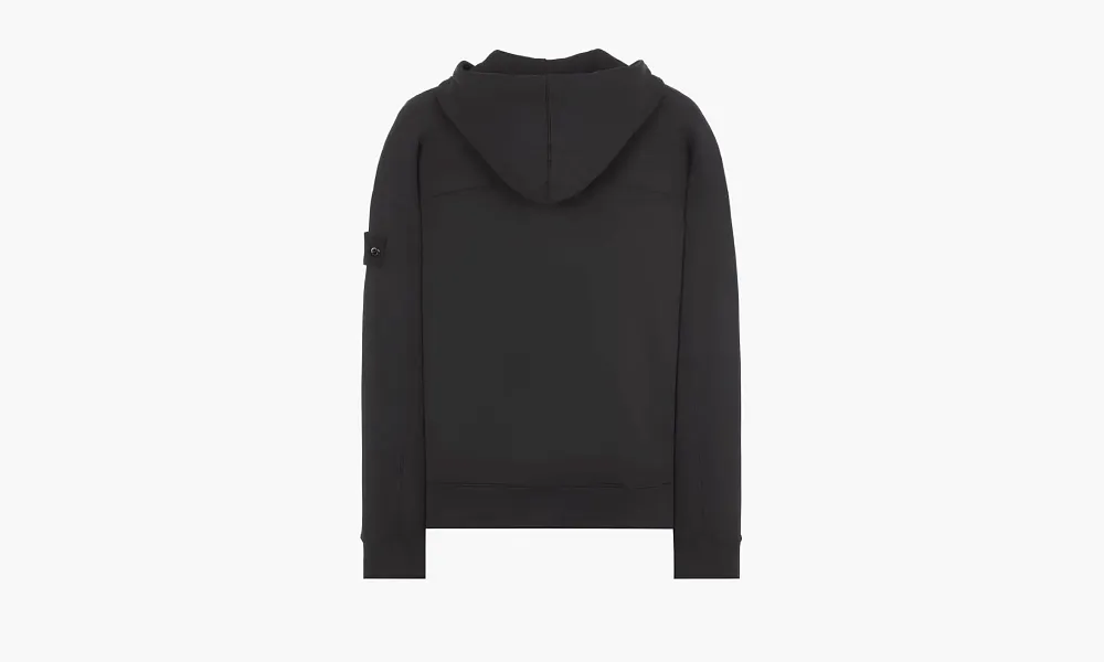 Stone Island Zip Zap Hooded Black