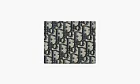 Dior Compact Wallet Dior Oblique Jacquard Beige and Black