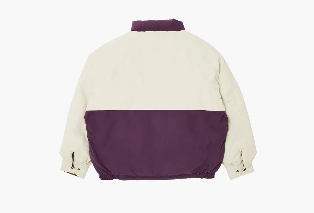 Supreme Reversible Down Puffer Jacket Purple
