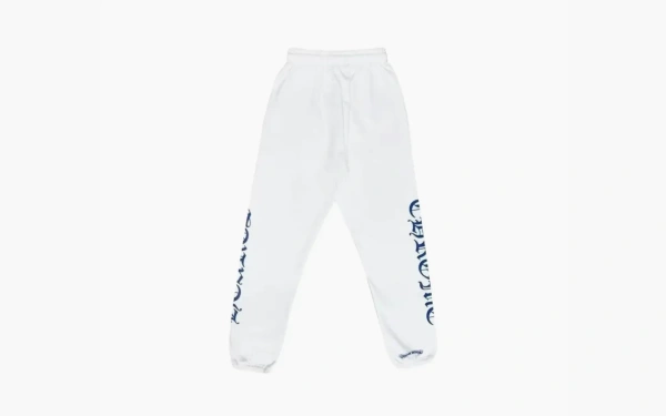 Chrome Hearts Monogram Horseshoe Logo Sweatpants White 