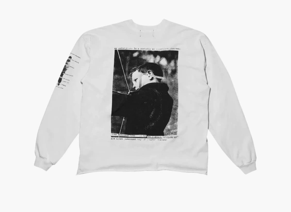 Enfants Riches Déprimés My Underground/Tricycle Long-Sleeve T-Shirt Faded White 