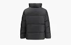 Premiata Quilted Removable Cap Zippered Jacket Black