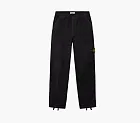 Stone Island Organic Panama Cotton Loose Fit Cargo Trousers Black