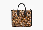 Burberry Freya Monogram Print Quilted Lambskin Bag Multicolor