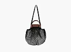 Longchamp Le Pliage Filet Top Handle Bag  Black