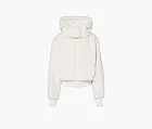 Alo Yoga Foxy Sherpa Hooded Jacket Ivory
