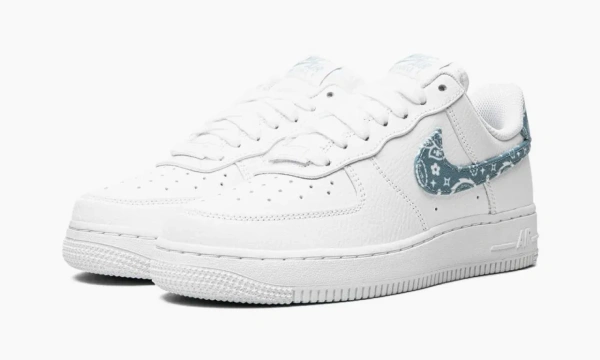 Nike Air Force 1 Low '07 Essential WMNS White Worn Blue Paisley 