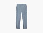 Stone Island Stretch Organic Cotton Twill Cargo Trousers Avio Blue