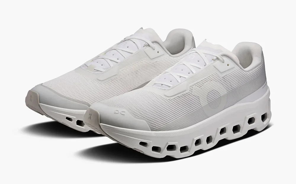 On Cloudmonster Void White