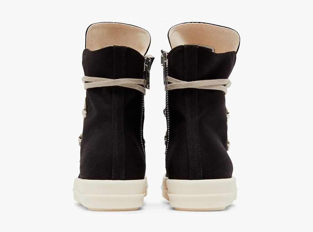 Rick Owens Lido DRKSHDW Hexa High Black Milk