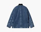 Carhartt WIP Michigan Chore Coat Blue Denim
