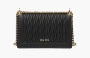 Miu Miu Confidential Shoulder Bag "Black" 