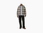 Carhartt WIP Check Flannel Overshirt Brown