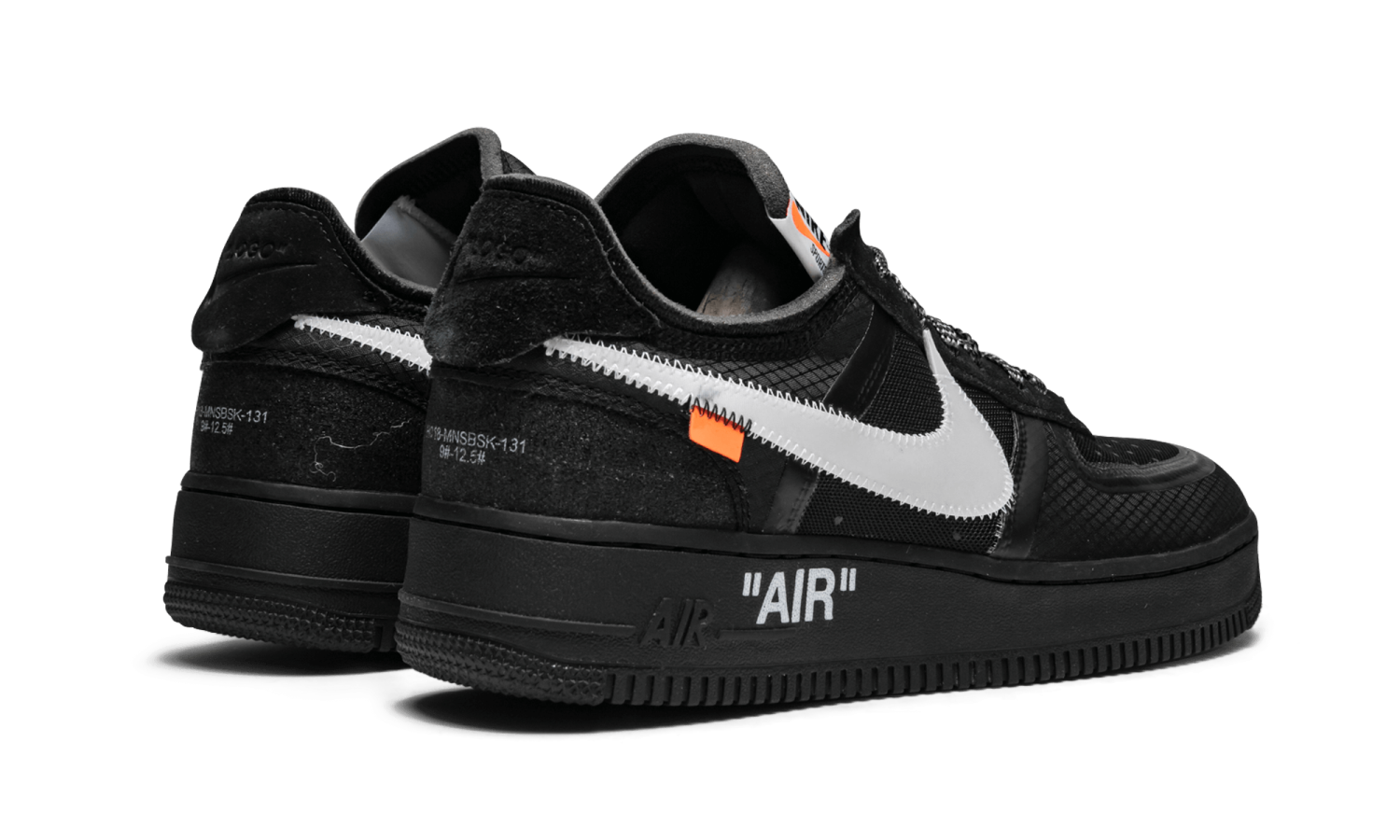 The 10: Nike Air Force 1 Low “Off-White Black” - фото кроссоовок