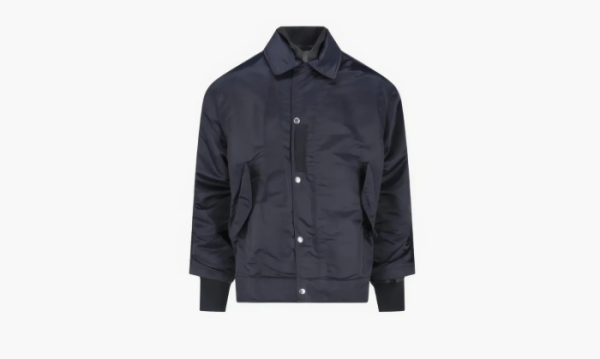 Sacai Ss23 Jacket Steel Blue 