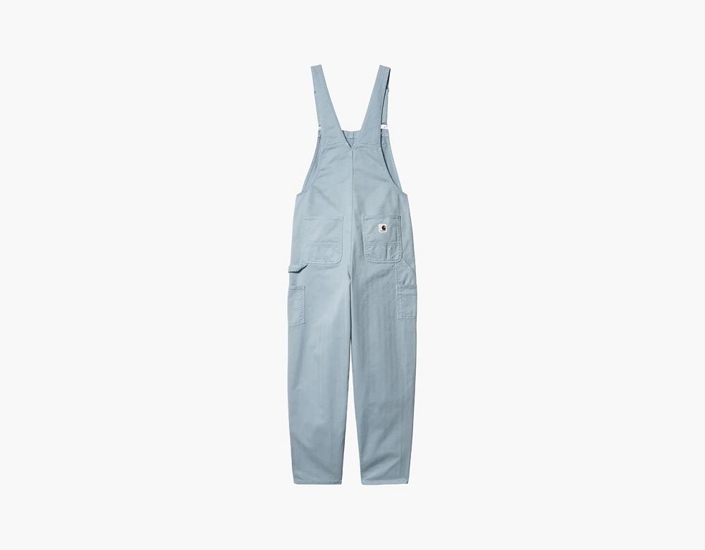Carhartt WIP W' Norris Bib Overall Light Blue Denim