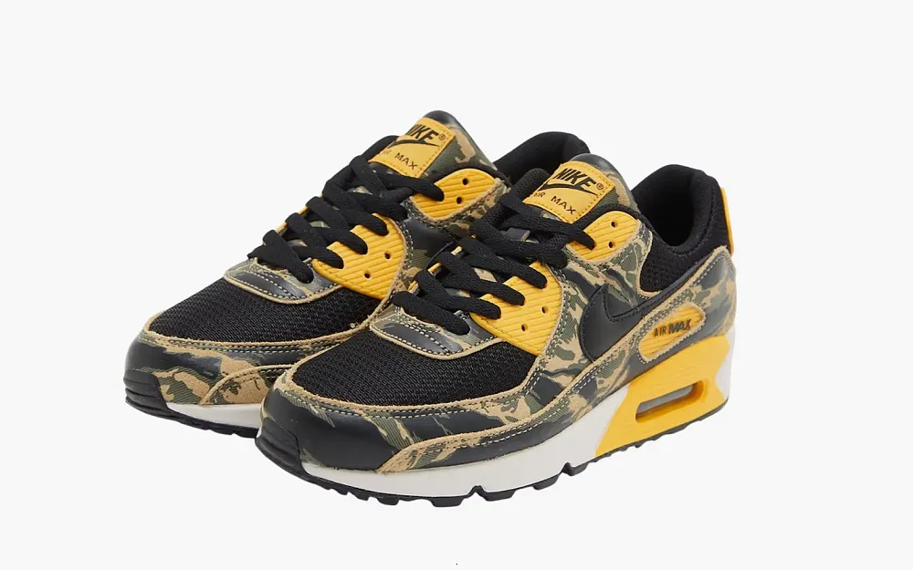 Nike Air Max 90 Premium Camo Pack - University Gold