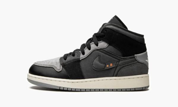 Air Jordan 1 Mid SE Craft GS Inside Out 