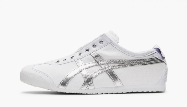 Asics Onitsuka Tiger Mexico 66 Slip-On White Pure Silver 