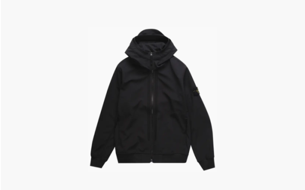 Stone Island Light Soft Shell-R Black 