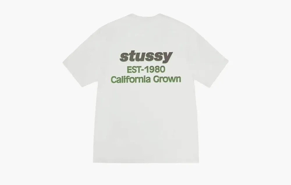 Stussy California Grown Tee Pigment Dyed Natural