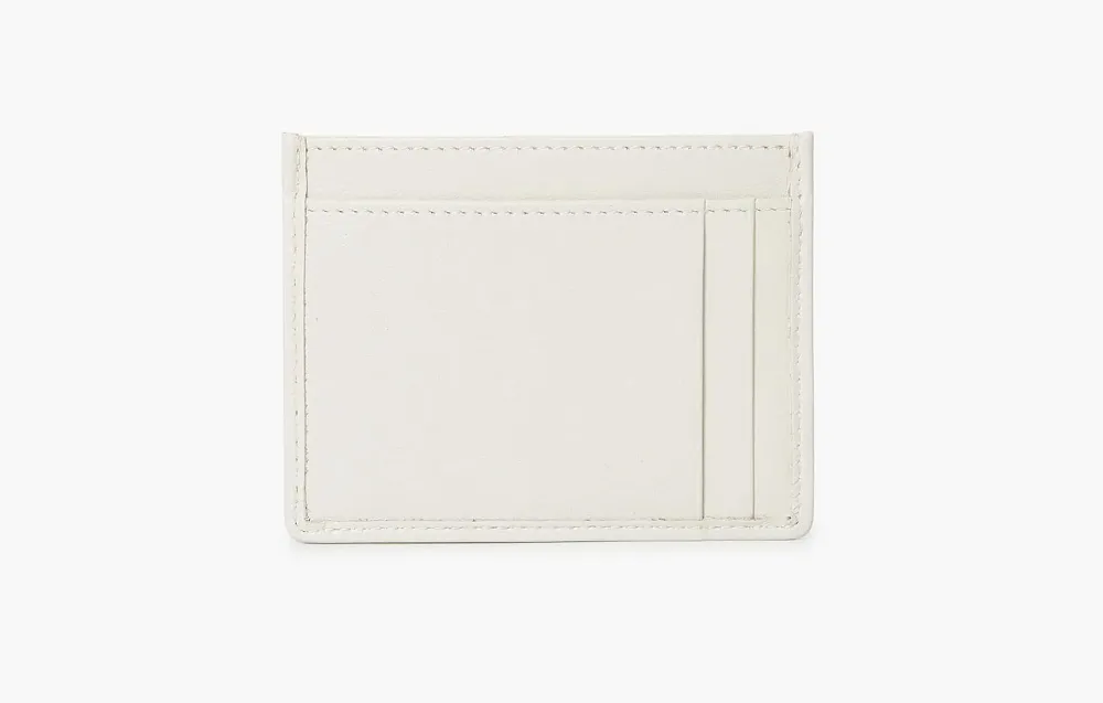 Miu Miu Matelasse Nappa Leather Card Holder White