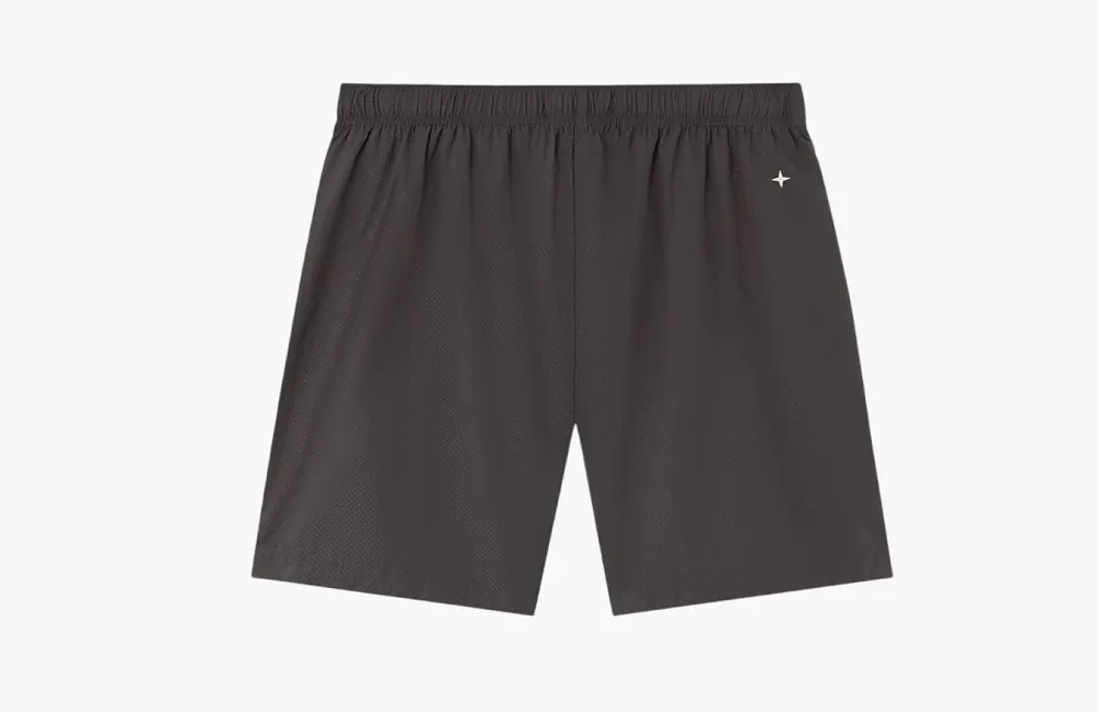 Stone Island S.I. Stellina Light Stretch Shorts Charcoal Gray