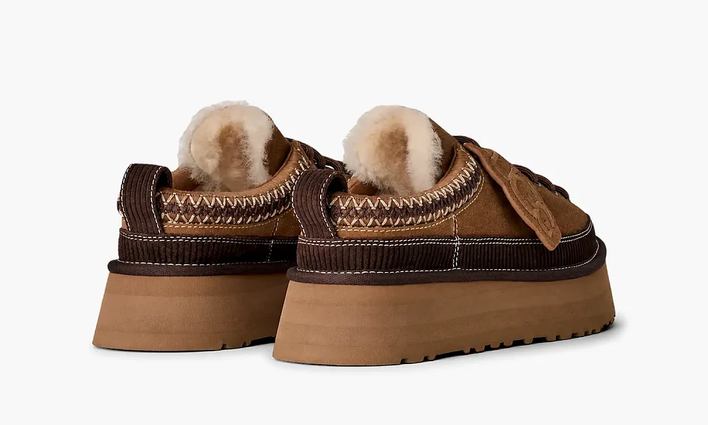 UGG Heritage Lace-Up Slipper WMNS Chestnut