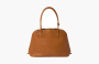 Miu Miu Leather Bag "Cognac" 