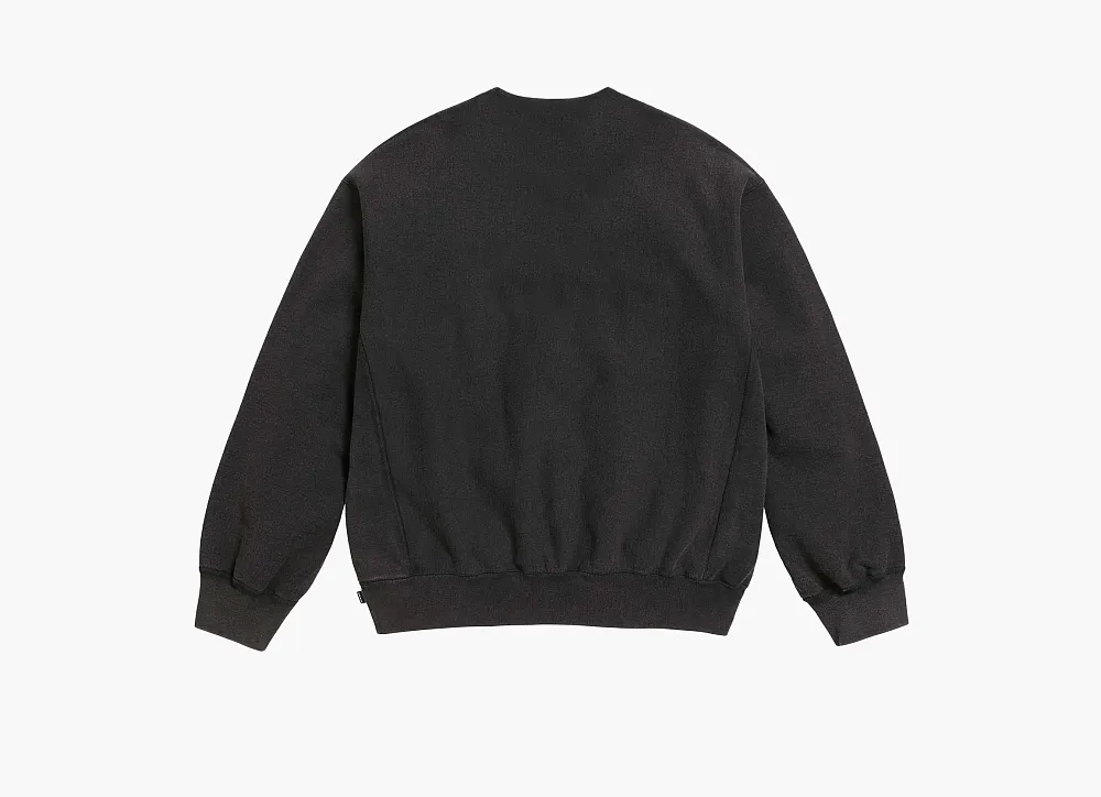 Supreme Washed Box Logo Crewneck Black