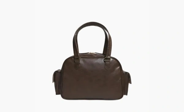 Adidas leather bag Brown 