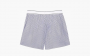 Sporty & Rich Serif Logo Boxer Shorts "White/Navy" 