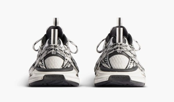 Balenciaga 3XL Sneaker Extreme Laces Logo White/Black 