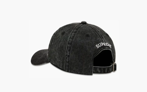 Supreme Pigment Dye 6-Panel Black  Supreme Pigment Dye 6-Panel Black